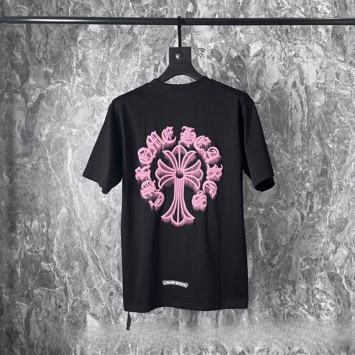 Chrome Heart T Shirts Cross Printed Cotton Casual T-Shirt Couple Short Sleeve