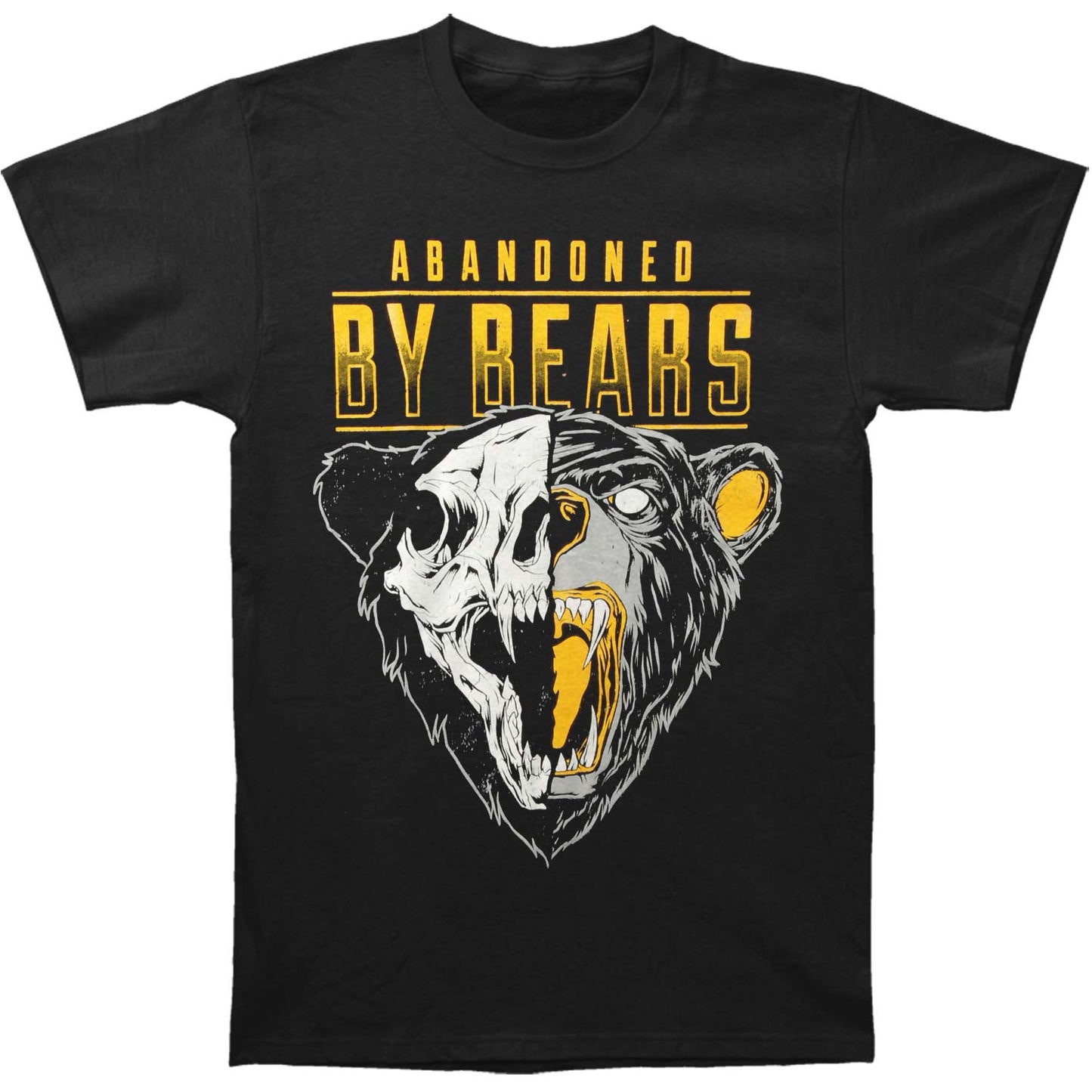Abandoned By Bears Bear Skull T-shirt