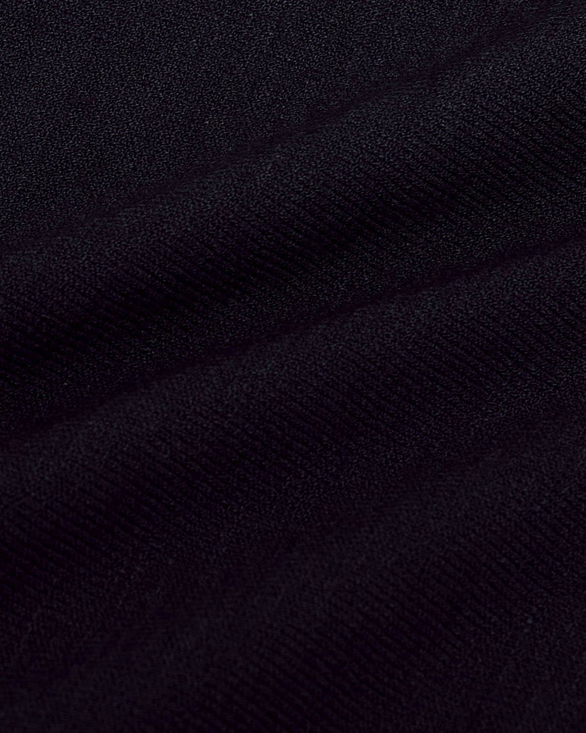 Black Short Sleeve Sweater Polo