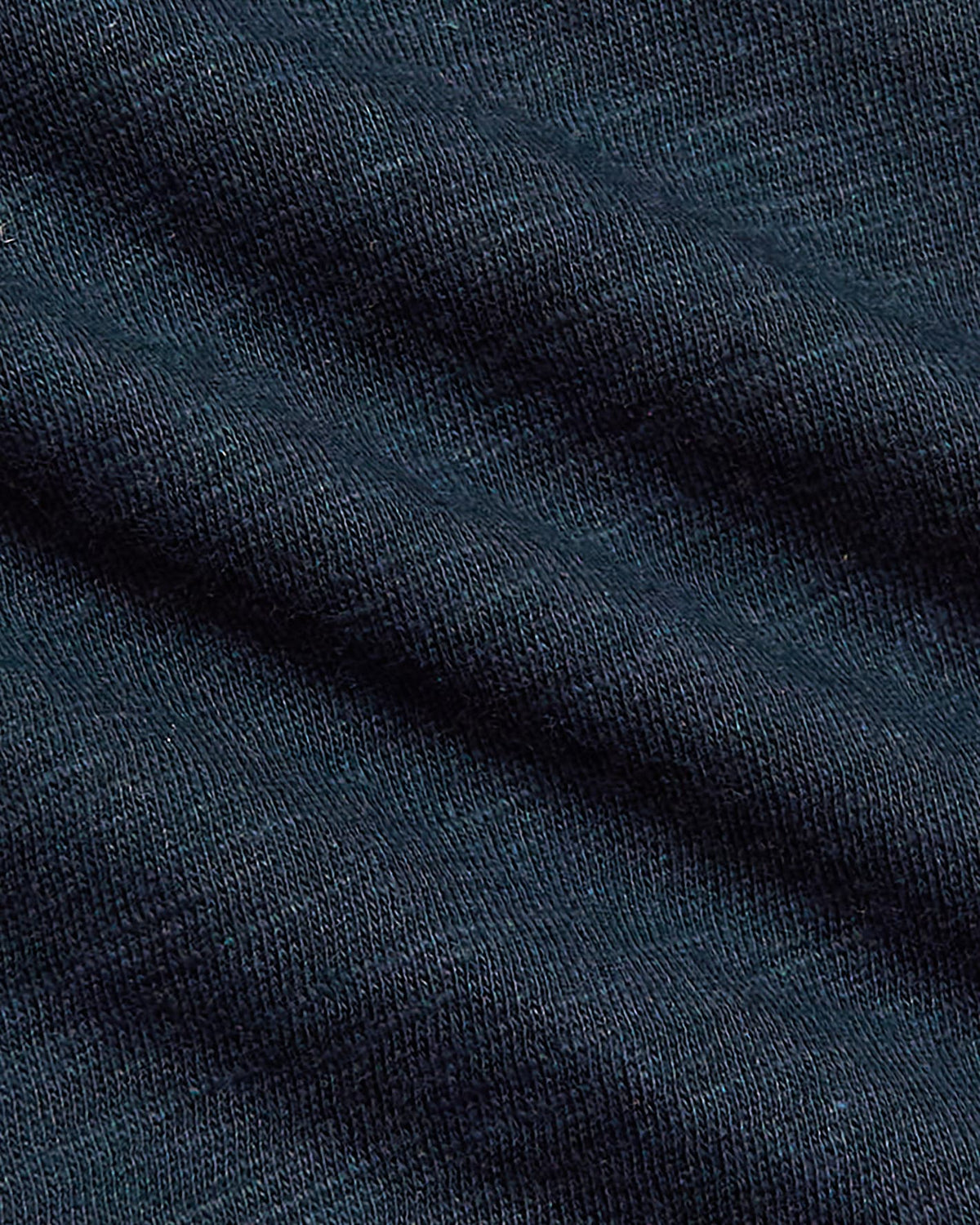 Womens Navy Relaxed Slub V-Neck Tee