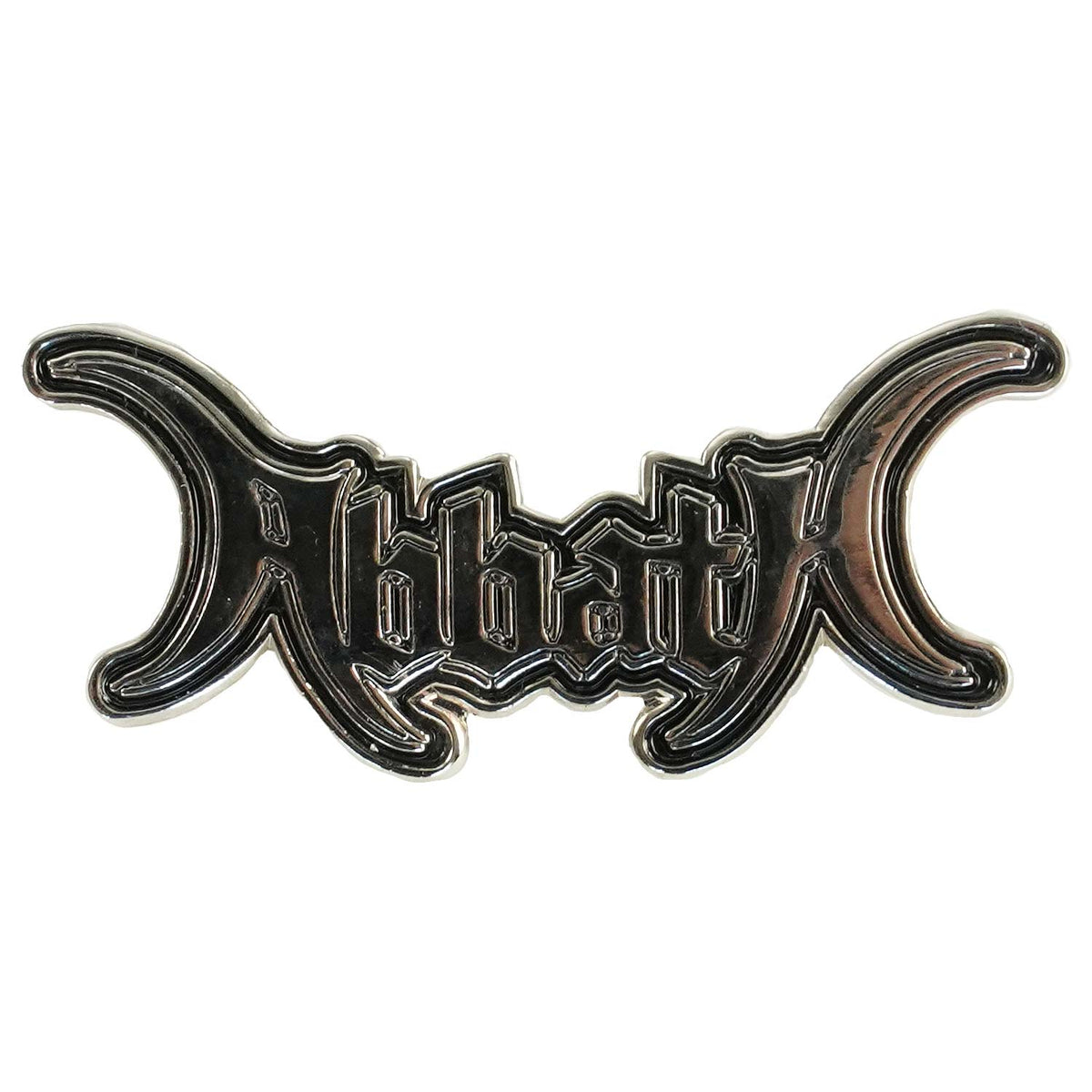 Abbath Logo Enamel Pin Pewter Pin Badge