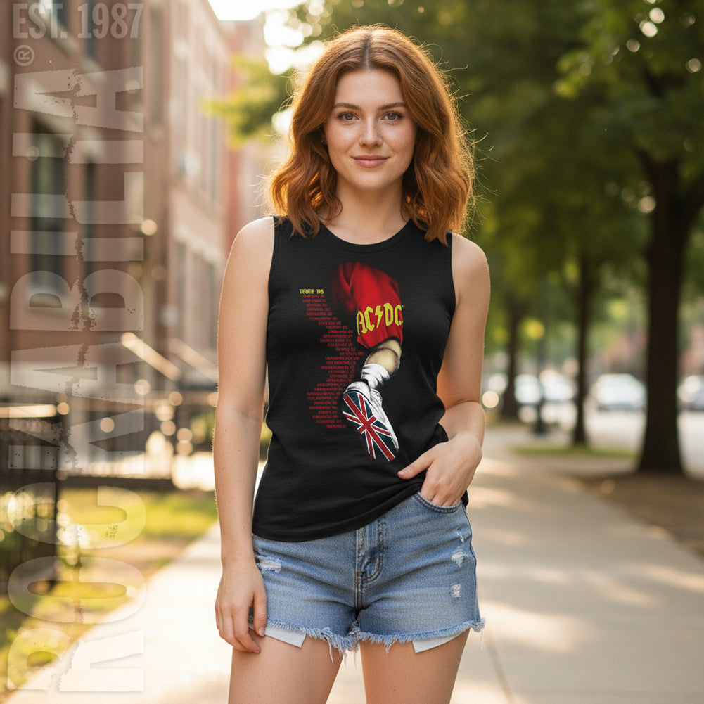 AC/DC Acdc Leg Junior Top