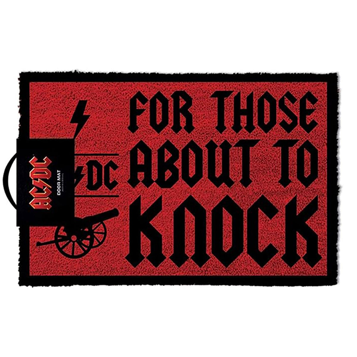 AC/DC For Those About to Knock Door Mat