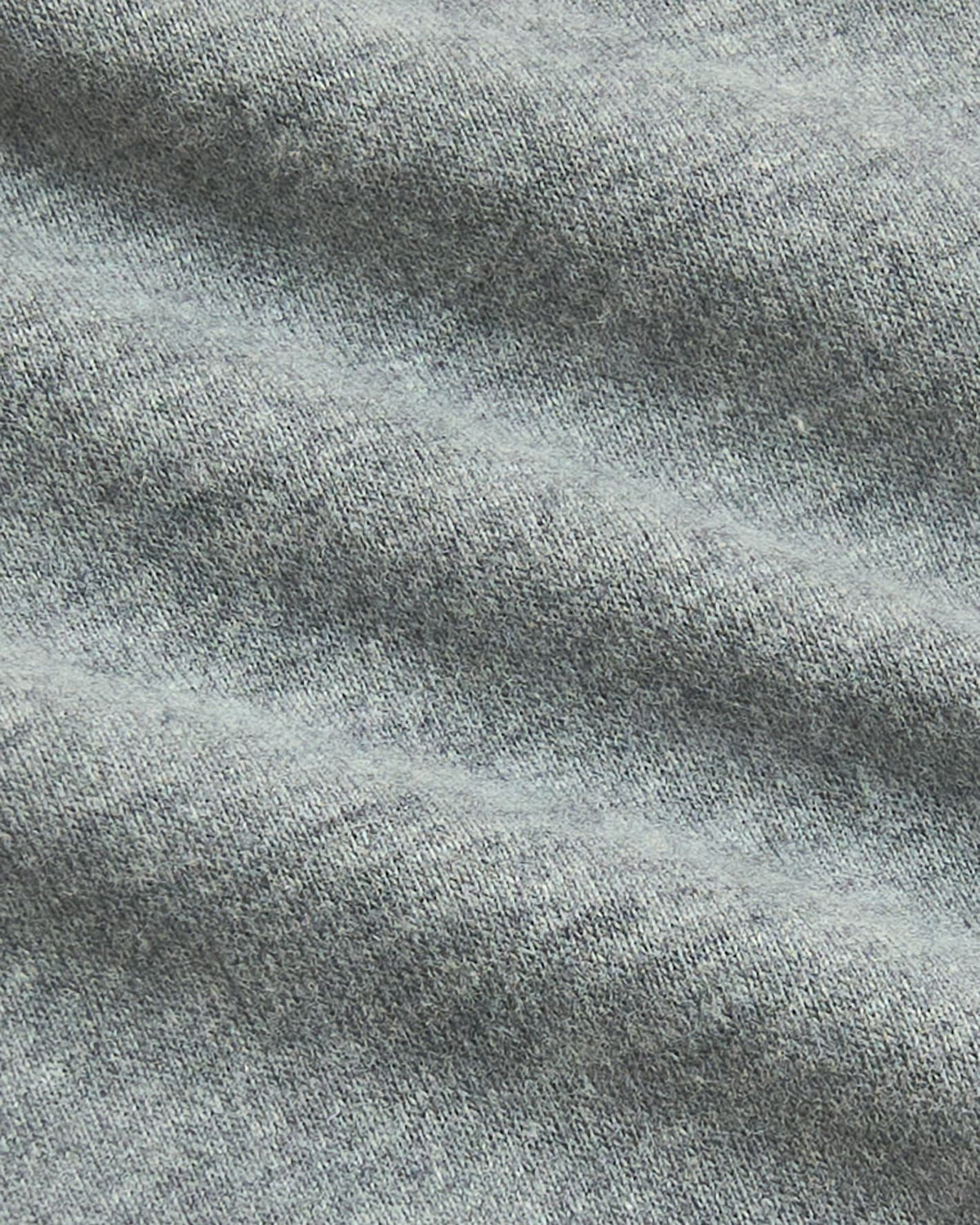 Boys' Heather Gray Classic Curved Hem Crew Neck