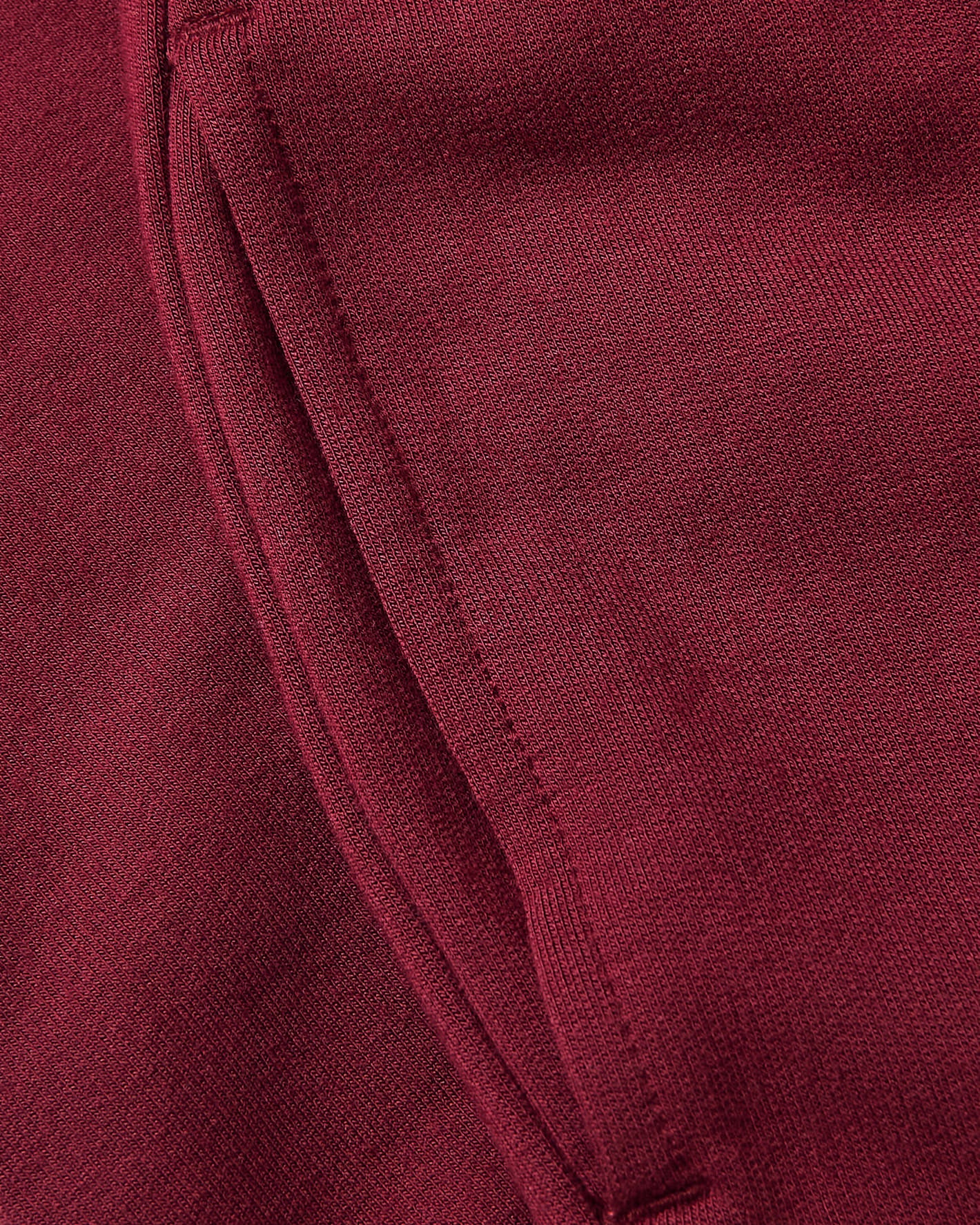 Girls Dark Maroon Relaxed Joggers