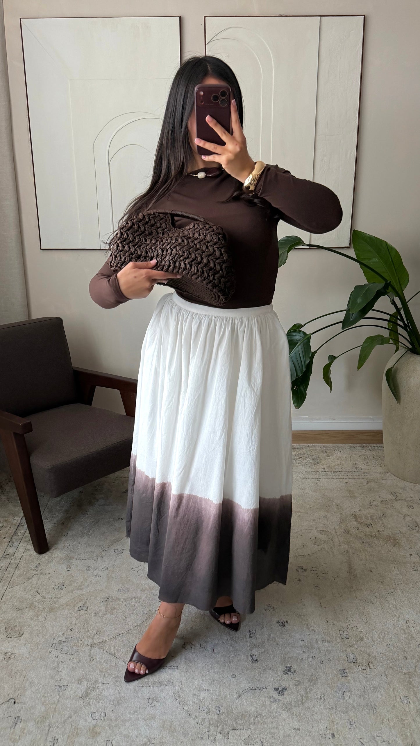 Haut Lira I Marron Chocolat