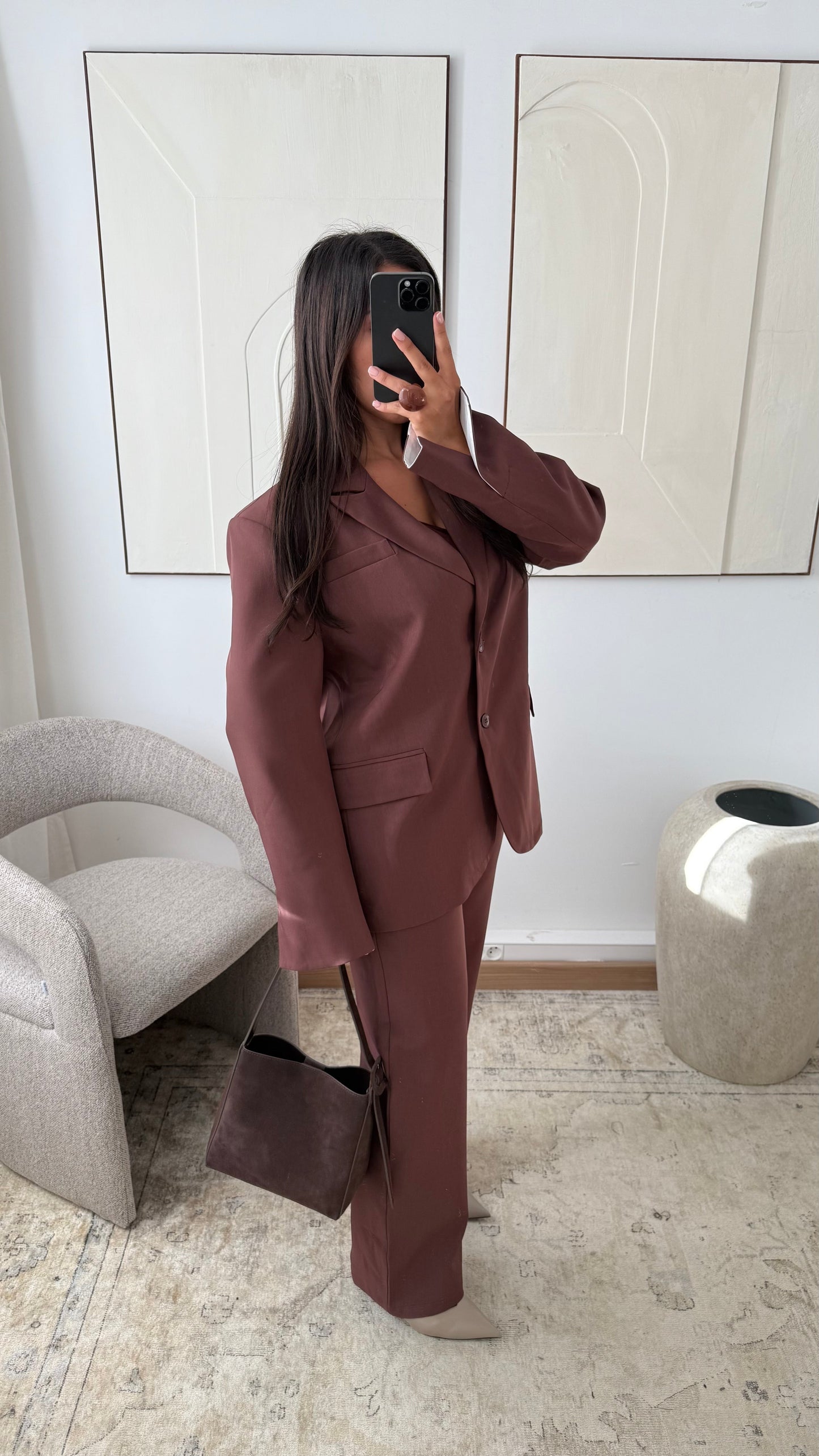 Pantalon I Acajou