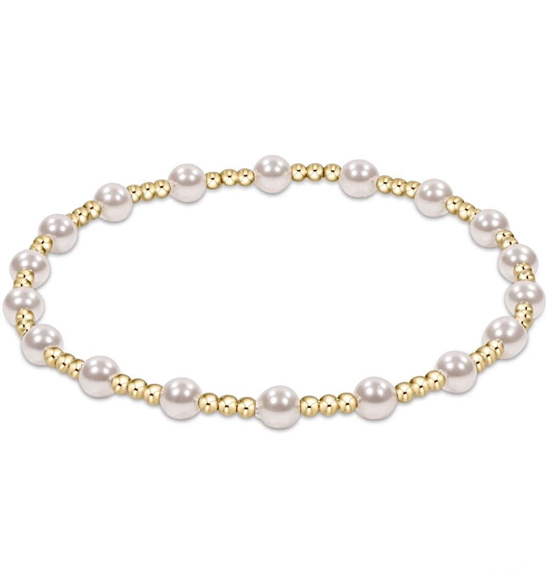 Enewton Sincerity Pearl Bracelet 4mm