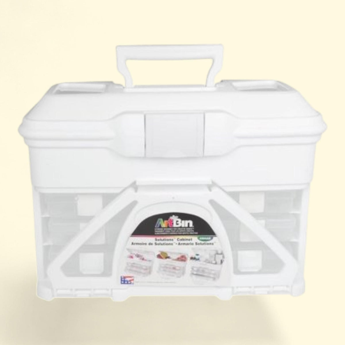 ArtBin Solutions Cabinet, White, 1 ct