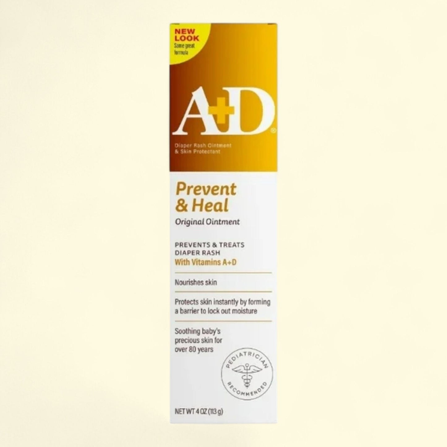 A+D Diaper Rash Ointment, 4oz