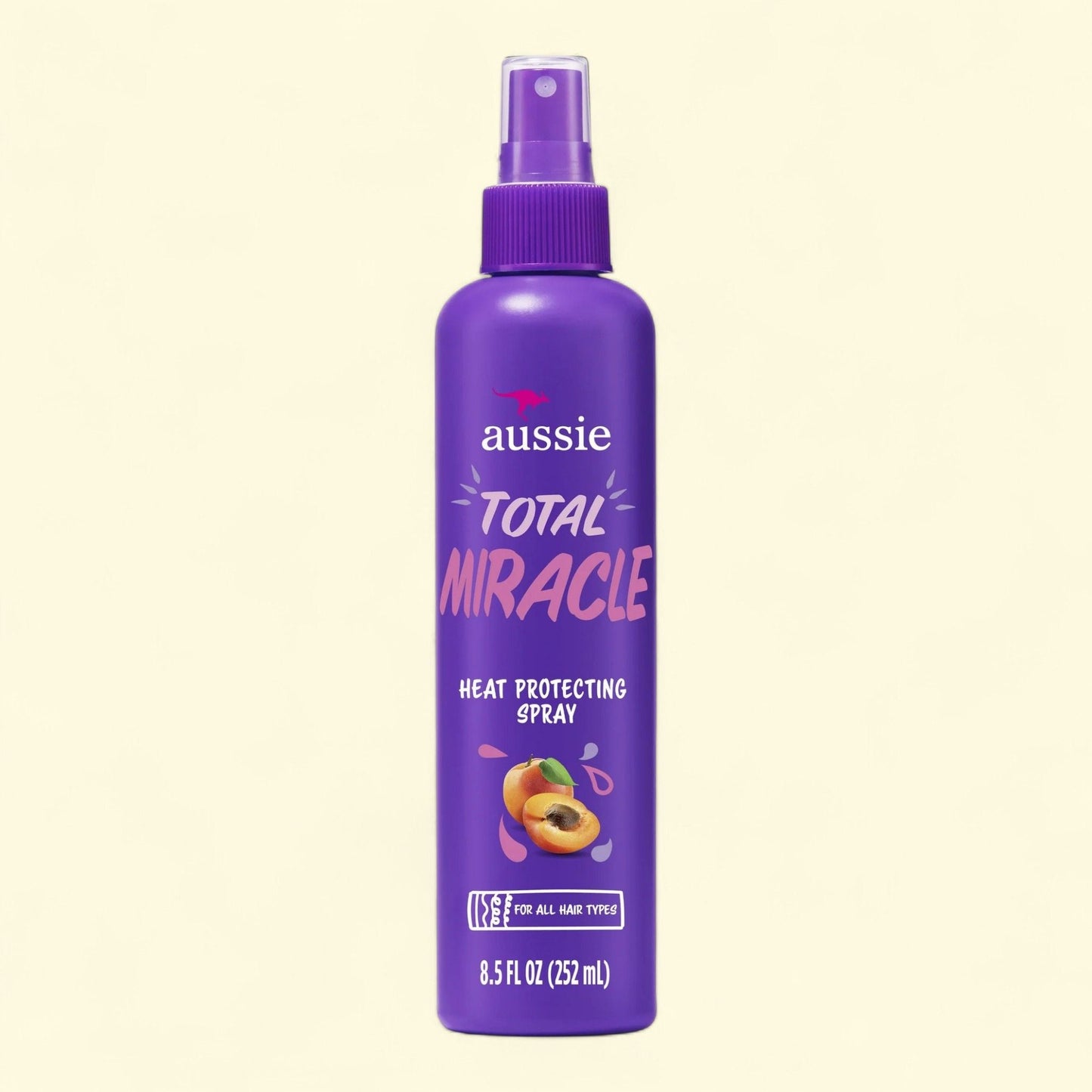 Aussie Total Miracle Heat Protecting Spray, 8.5 fl oz