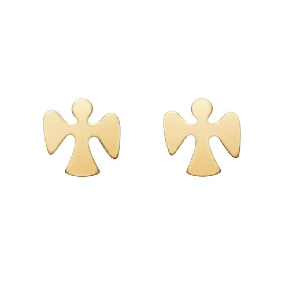 Enewton Egirl Gold Stud Earring, Guardian Angel