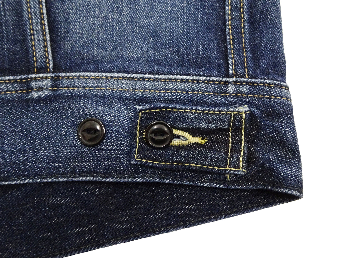 Lee 101J Rider Jacket Men's Denim Jacket 14.4 oz Left-Hand Twill - Lee Japan Reproduction (LM8100-526 Faded Indigo One-Wash)