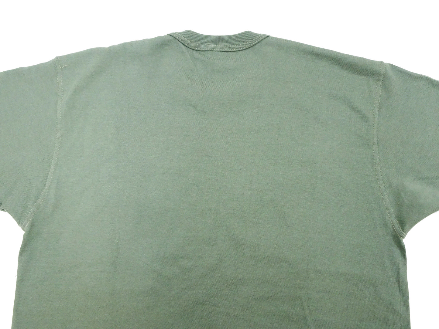 TOYS McCOY T-shirt Men's Steve McQueen Plain Pocket T-Shirt Short Sleeve Loopwheeled Tee TMC2410 160 Faded-Green