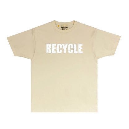 Gallery Dept T Shirt Retro Printed Loose Short-Sleeved Shirt (part2)