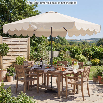 10 FT Patio Umbrella with Push Button Tilt and Crank