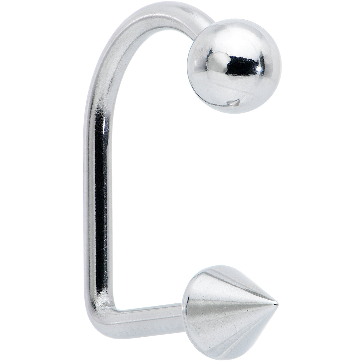 14G Stainless Steel LIPPYLOOP Ball Spike Labret