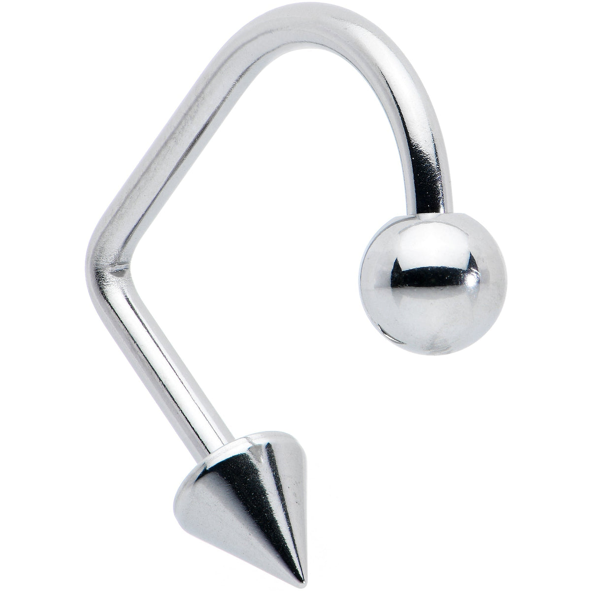 14G Stainless Steel LIPPYLOOP Ball Spike Labret