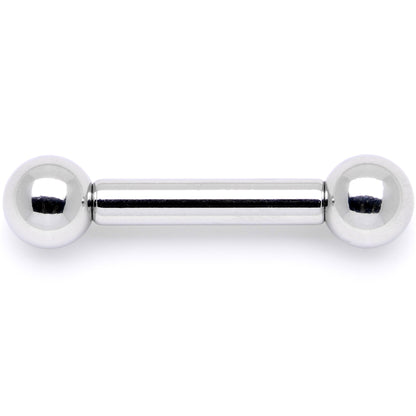 10G Stainless Straight Steel Barbell 1/2 5mm