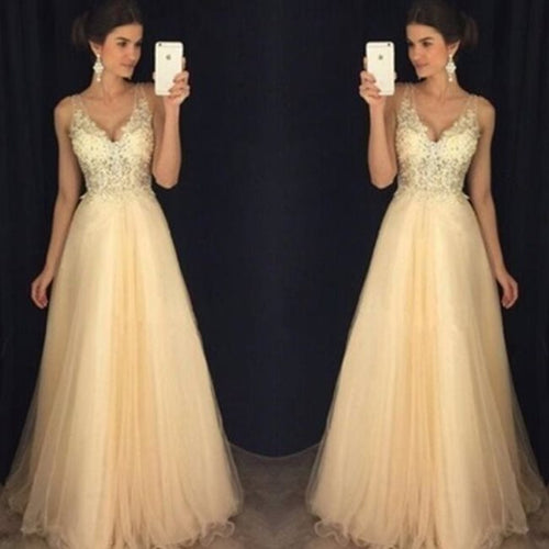 Lady Lace Dresses Evening Gown Wedding