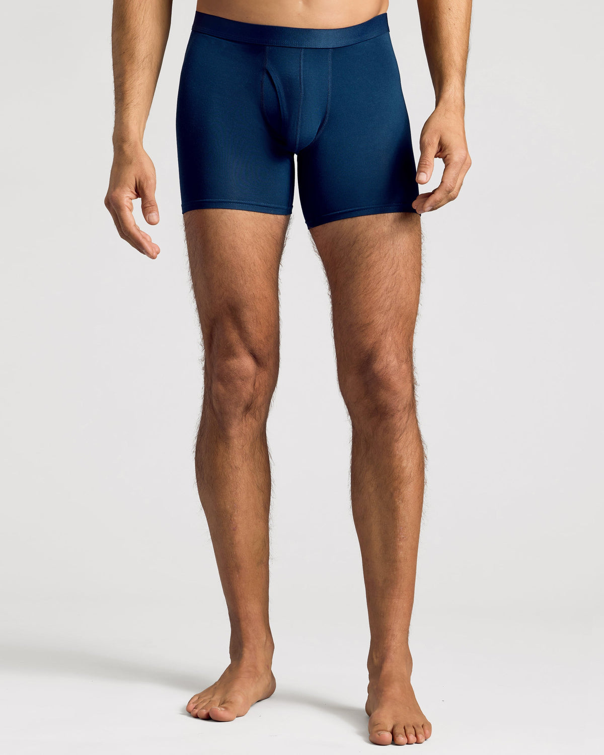 Navy Boxer Briefs W/ Fly 3-Pack 2025