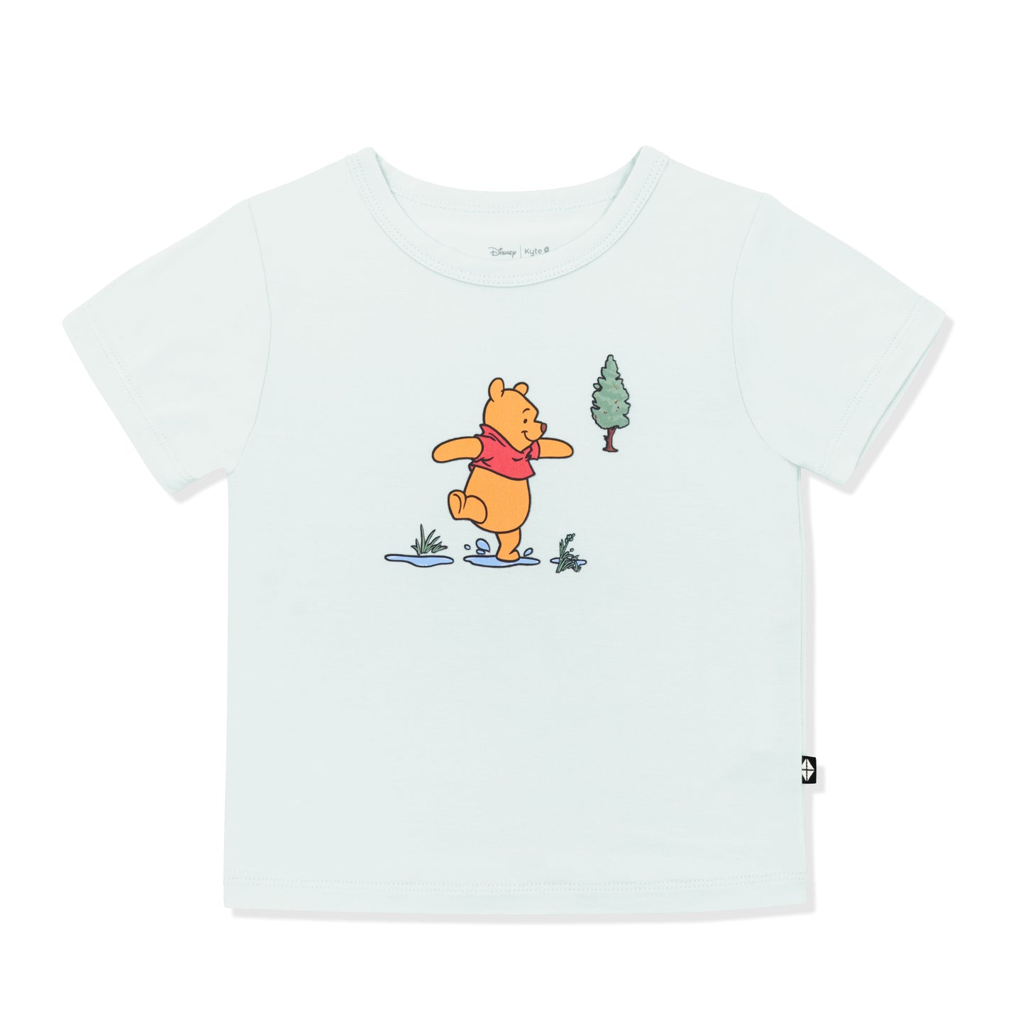 Toddler Basic Tee in Winnie the Pooh on Dew