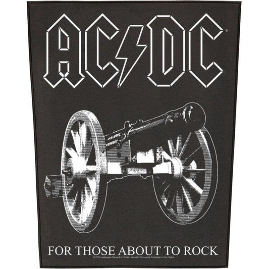 AC/DC For Those About To... Back Patch