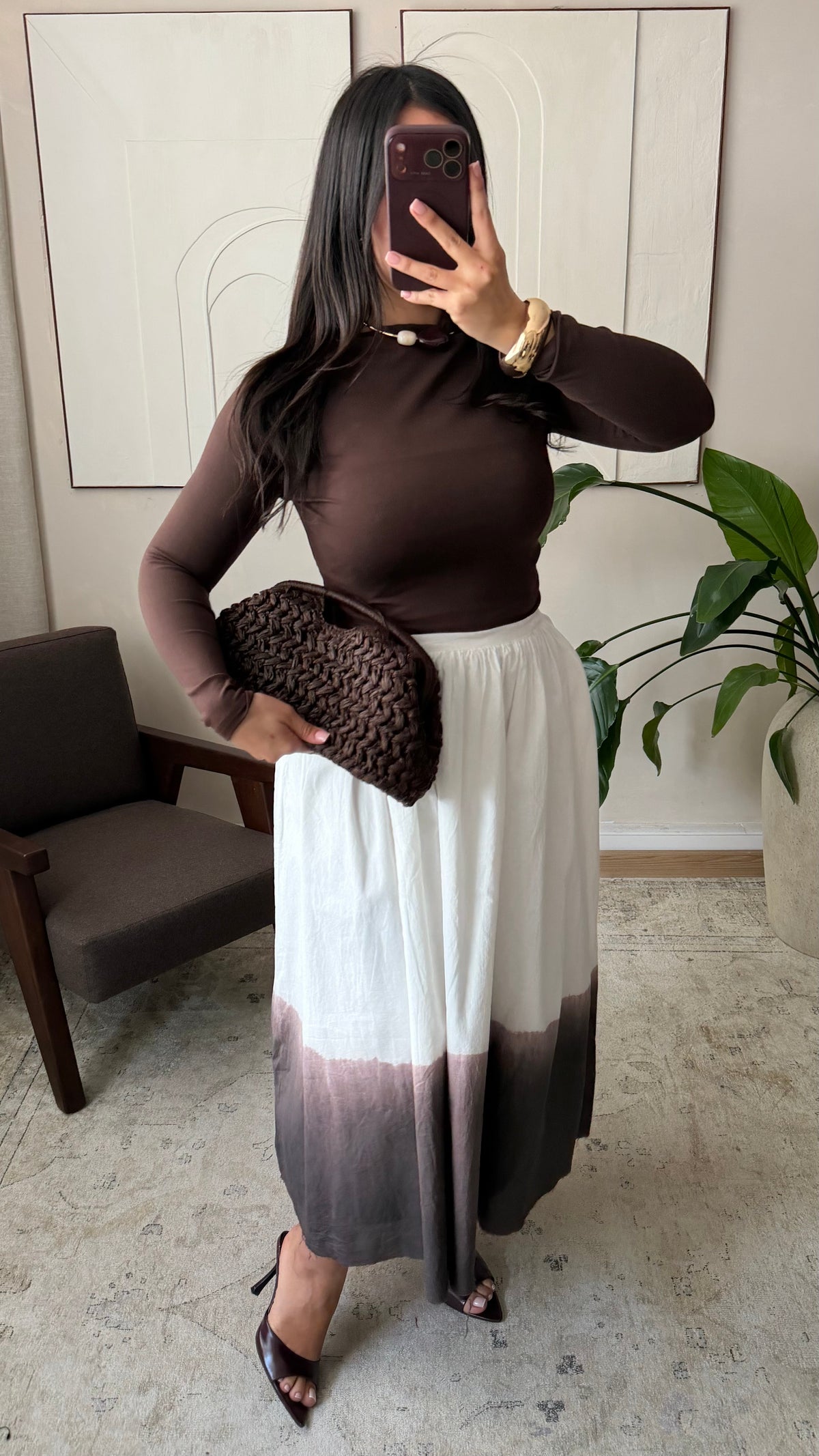 Haut Lira I Marron Chocolat