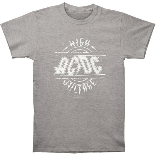 AC/DC High Voltage Sports Gray T-shirt