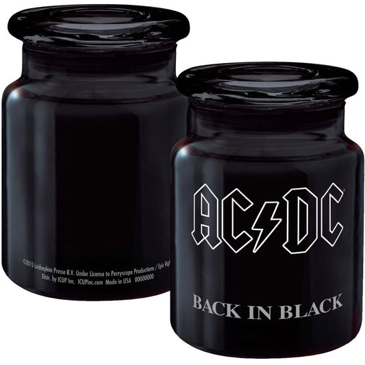 AC/DC Back In Black Glassware