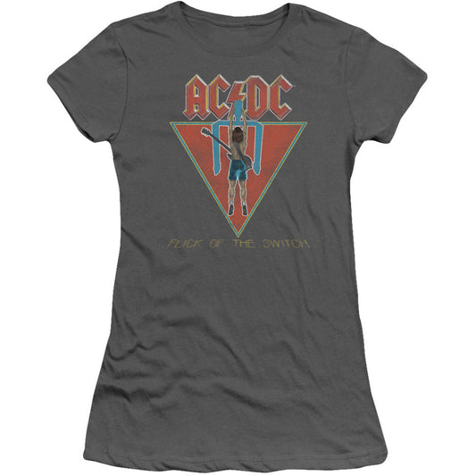 AC/DC Flick Of The Switch Cap Sleeve Junior Top