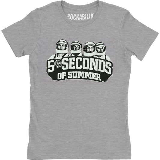 5 Seconds Of Summer Spaced Out Crew Junior Top