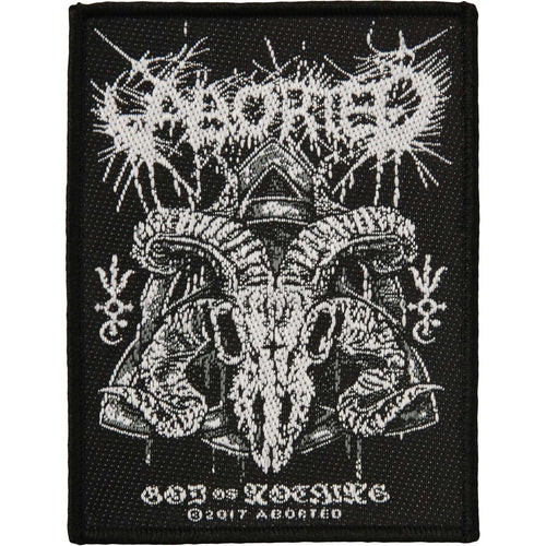 Aborted God Of Nothing Woven Patch