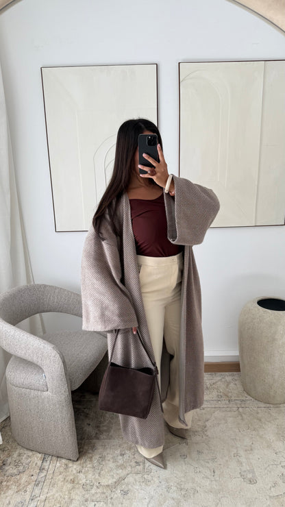 Pantalon De Tailleur Epais Must Have Basique I Creme