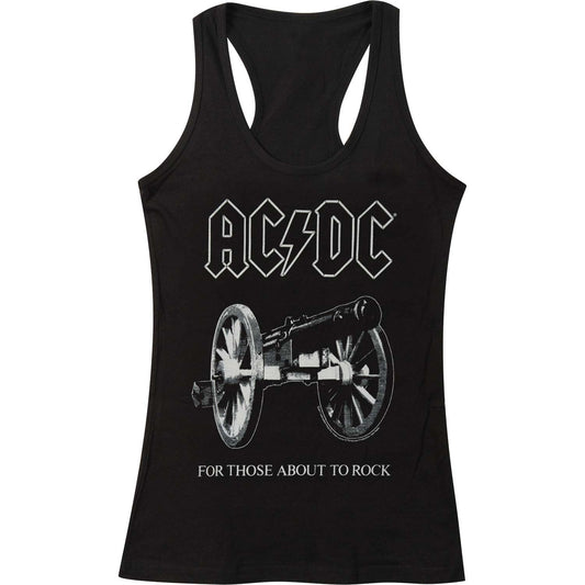 AC/DC About To Rock Womens Tank