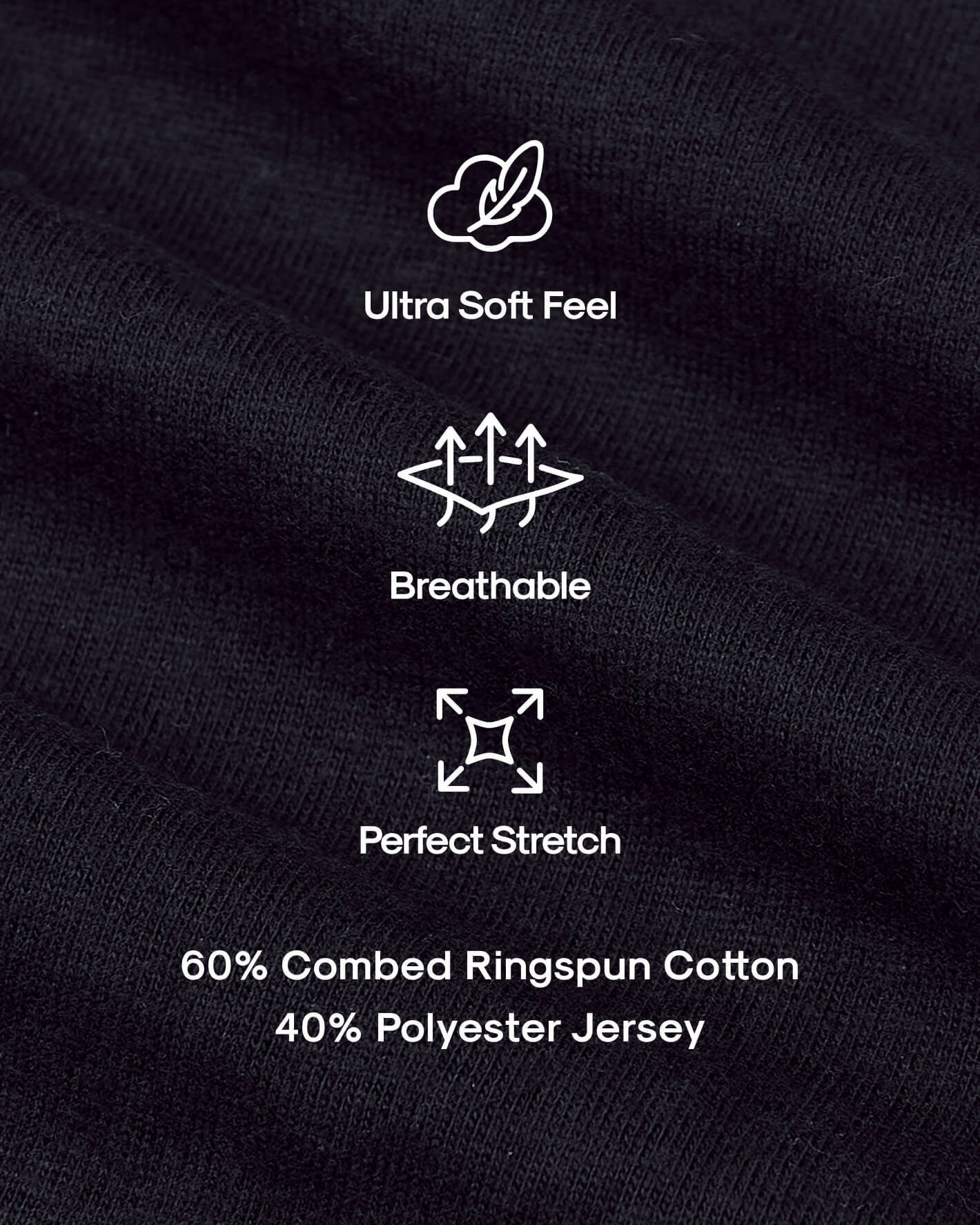 Black Classic Long Sleeve Crew Neck 10-Pack