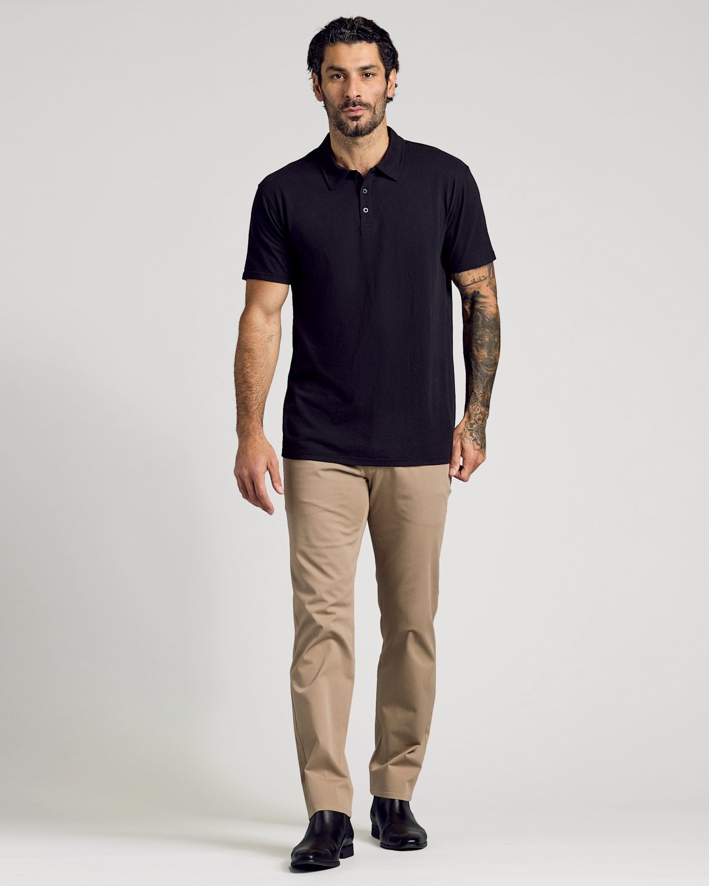 Black & White Classic Polo 6-Pack