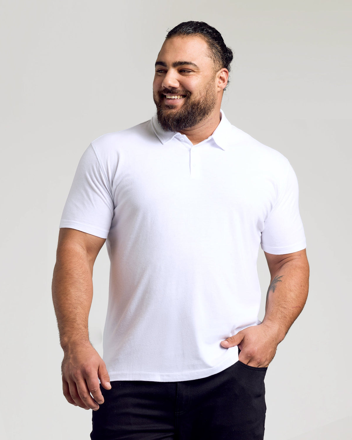White Classic Polo