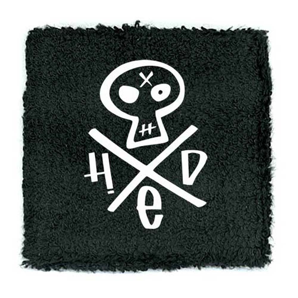 (hed)pe Embroidered Skull Wristband Athletic Wristband