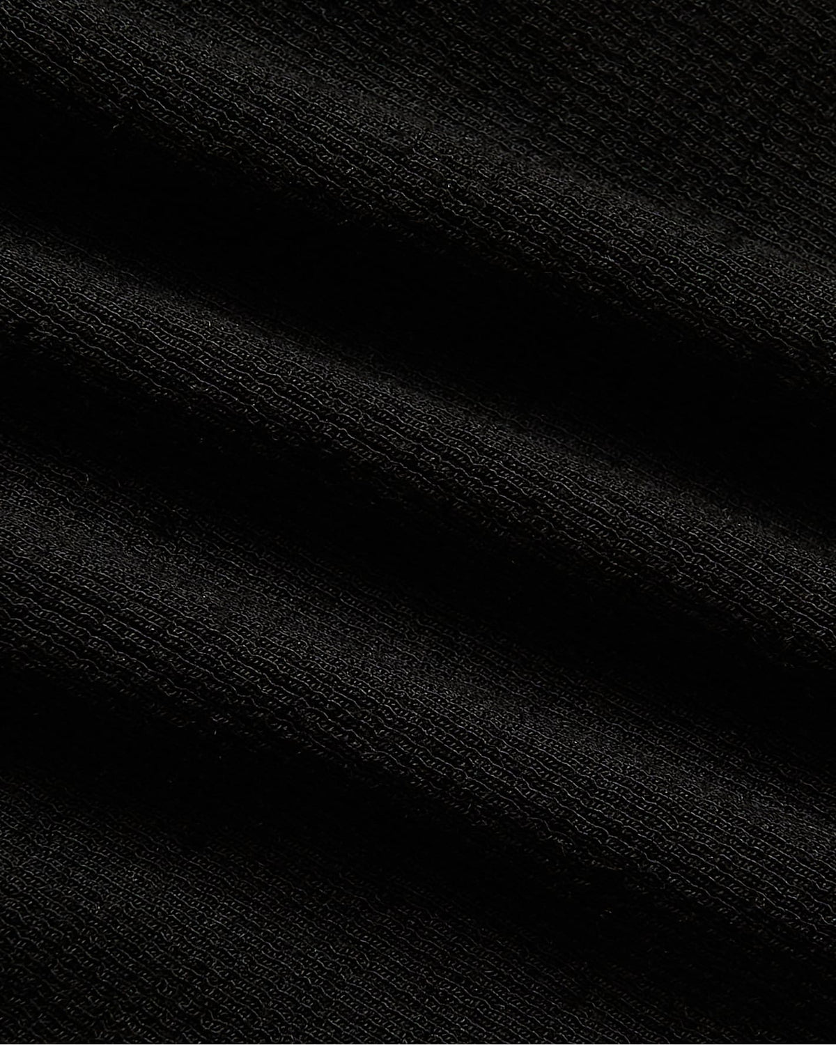 Womens Black Ribbed U-Neck Tee 3-Pack