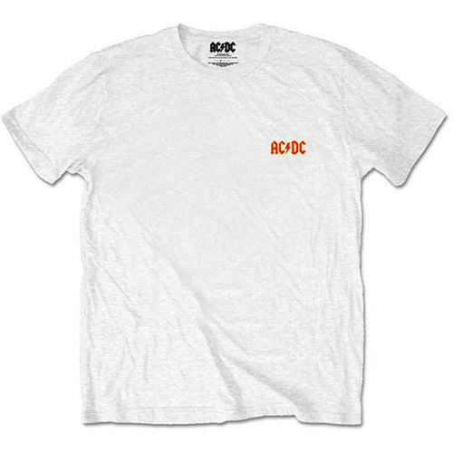 AC/DC Logo (Back Print/Retail Pack) Slim Fit T-shirt