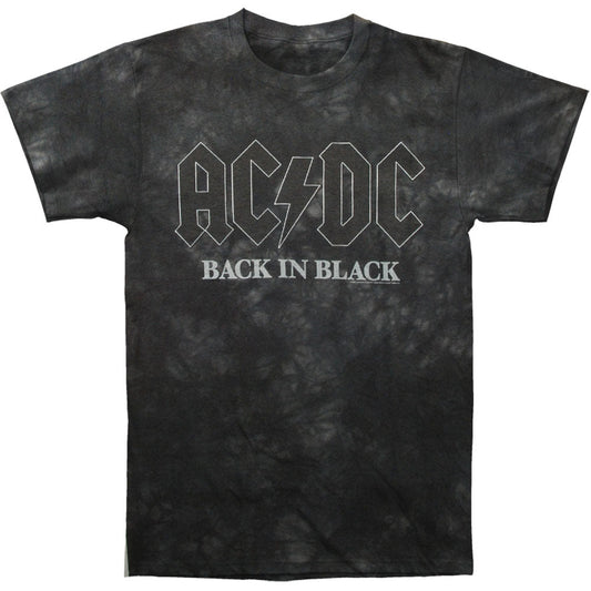 AC/DC Back In Black Tie Dye T-shirt