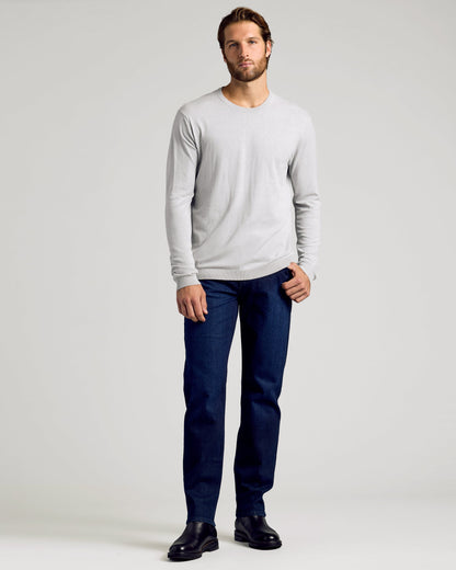 Heather Gray & Fiord Dressy Crew Neck Sweater 2-Pack