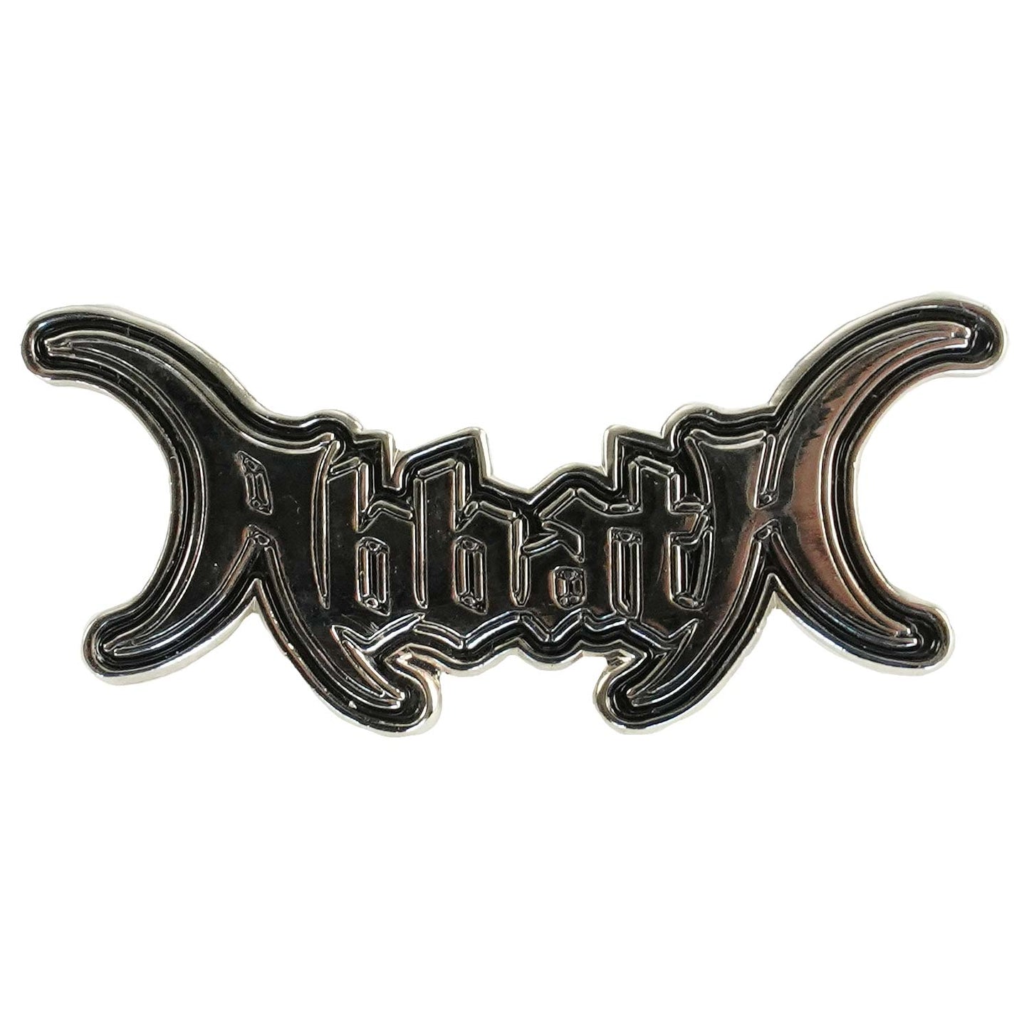 Abbath Logo Enamel Pin Pewter Pin Badge