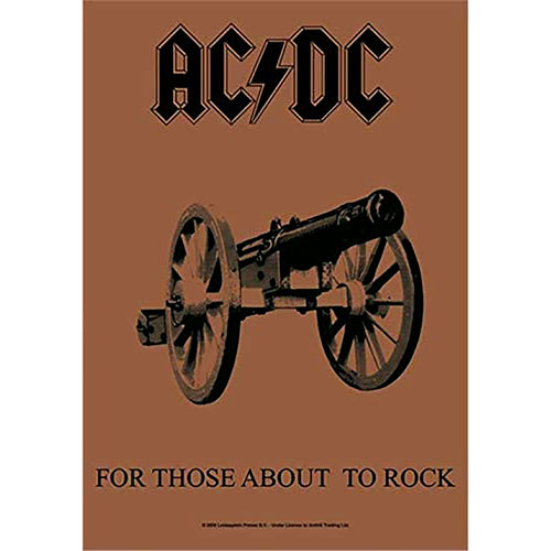 AC/DC For Those About To Rock Poster Flag