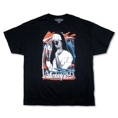 Aaliyah White Bandana Picture Tee T-shirt