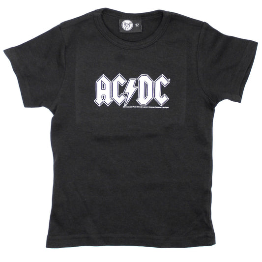 AC/DC Black & White Logo Childrens T-shirt