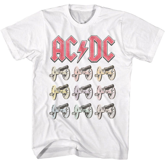 AC/DC AC/DC Multi Color Cannons T-shirt