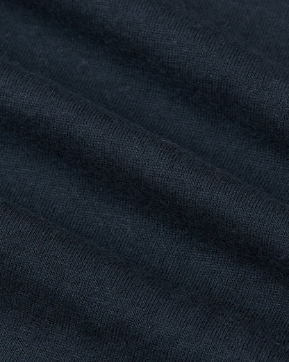 Navy Tall Straight Hem Crew Neck T-Shirt