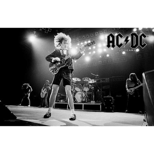 AC/DC 50 Years Poster Flag